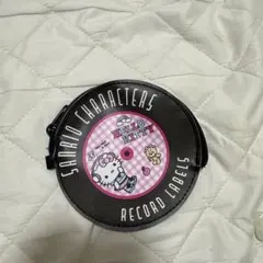 ハローキティ レコードデザイン ポーチ