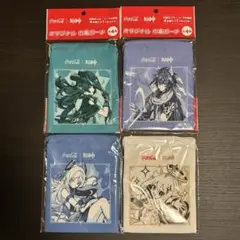 Genshin Impact 原神 コカコーラ 巾着4種類コンプリートセット