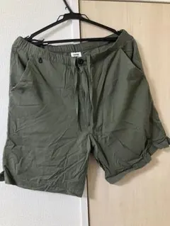 GU ジーユー 1MW by SOPH. ソフコラボ オリーブ ハーフパンツ/L