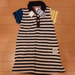 新品未使用タグ付き　エフオーキッズ　ワンピース110