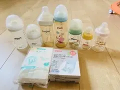 哺乳瓶 8本セット（AVENT, hegen, Pigeon）