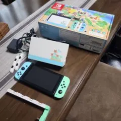 [限定版]Nintendo Switch 本体 フルセット　付属品 おまけ付きのサムネイル
