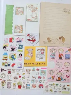 りぼん 50年代 シール レターセット 昭和レトロ レア 希少