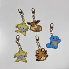 ポケモン キーホルダー 韓国 コラボ商品特典5個セット