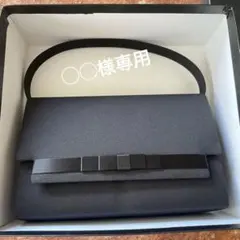 ブラックフォーマルバッグ レーストートエプロン付き　◯◯様専用