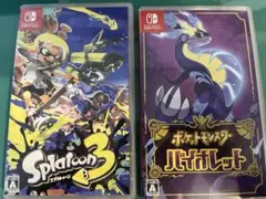 Splatoon 3 & ポケットモンスター バイオレット セット