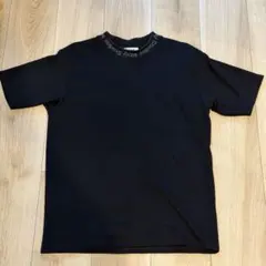 Acne Studios モックネック Tシャツ ブラック　首元ロゴのサムネイル