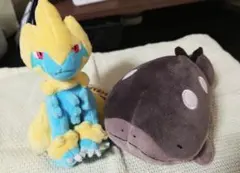 【セット売り】ポケモンぬいぐるみ ドオー＋ライボルト