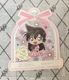 名探偵コナンカフェ 特典 ステッカー 毛利蘭