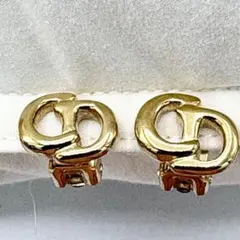 Christian Dior クリスチャンディオール イヤリング CDロゴ