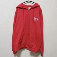 Hollister 赤 フリース地パーカー S - メルカリ