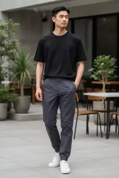 ユニクロ ウルトラストレッチスキニーフィットカラージーンズ 黒 M