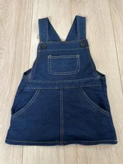 デニム ジャンバースカート 80cm