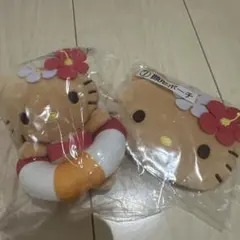 サンリオ ハローキティ 当たりくじ 一番くじ 4マスコット 7顔型ポーチ セット