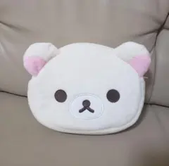 コリラックマ　リラックマ　フェイスポーチ　ポーチ