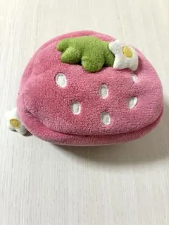 マザーガーデン　いちご ポーチ 小物入れ　ピンクのサムネイル
