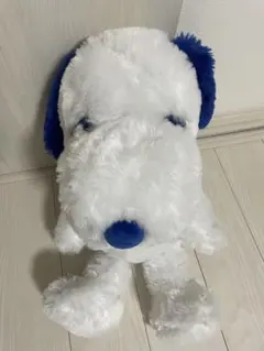 スヌーピー　ぬいぐるみ　青