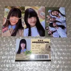 tuide アルバム　封入トレカ　4枚セット　セア