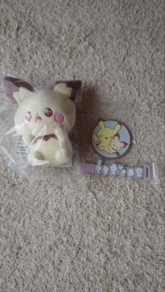 一番くじ ポケピース ピチューセット