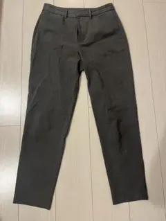 GU ウォッシャブルテーパードパンツZ グレー