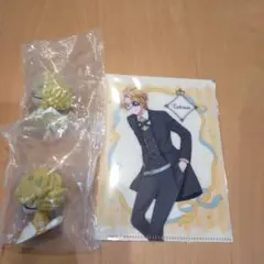 カラフルピーチ　たっつん　おねむたん2個ミニクリアファイルセット