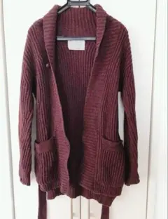 kolor ロングカーディガン ワイン ppcm カラー ジャケット セーターのサムネイル