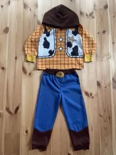 【美品】Toy Story ウッディ 上下セットサイズ100
