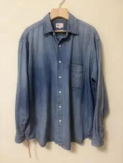 BEAMS JAPAN オリジナル　ワイドデニムシャツ Mのサムネイル