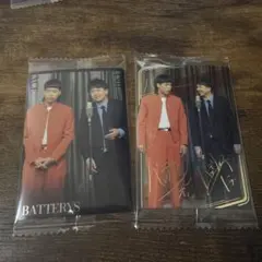 バッテリィズ サイン入りカード 2枚セット