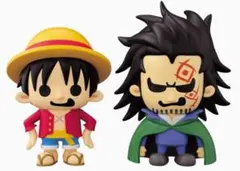 ワンピース ＤＸソフビフィギュア～ルフィ＆ドラゴン◆PansonWorks