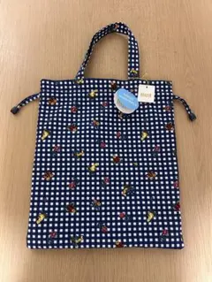 新品未使用 FEILER 学校 フェイラー ハイジ 手付き巾着　バッグ