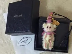未使用　 PRADA プラダ　ストラップ　マスコット　サル　モンキー 箱付き