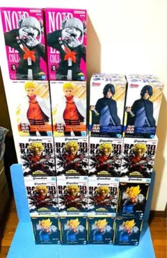 ナルト 鬼滅の刃 フィギュア まとめ売り 19点セット - メルカリ