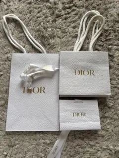 Dior ショップ袋 3サイズ