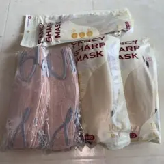 fancysharpmask マスク 不織布 小顔マスク 3D立体 血色マスク