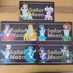 美少女戦士セーラームーン　明治　マルチケース　５種類　コンプリートセット