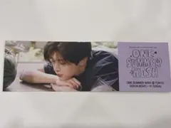 NCTWISH シオン 入場特典 ONE SUMMER WISH