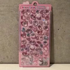 【新品】韓国 ボンボンドロップシール ピンク マルチーズ いぬ 3Dぷっくり