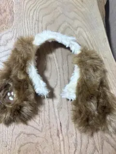 USJ スヌーピー カチューシャ 茶・ベージュ