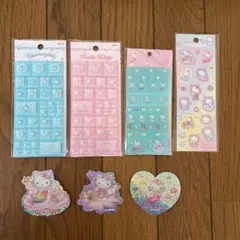 ハローキティ タイルシール　詰め合わせ