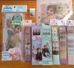【まとめ売り 10点セット♪】アナと雪の女王　筆入れ　かきかたえんぴつ 　鉛筆