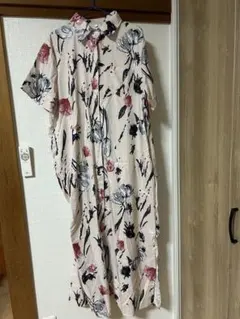 ONLISA フラワープリント シャツワンピース