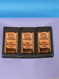 ゲルマニアミント 1キロ純銅バー 赤金 合計5kg 最高値更新中 - メルカリ