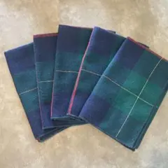 ランチョンマット 5枚セット チェック柄