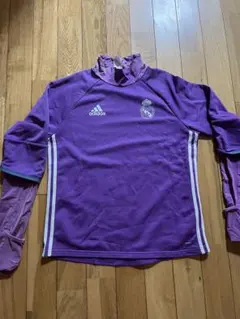 adidas Real Madrid 紫色長袖ウェア