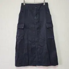 【PAR ICI】（F）マギーカーゴミディ丈スカート/フロントスラッシュポケットのサムネイル
