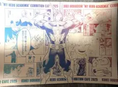 ヒロアカ 原画展 コラボカフェ ランチョンマット