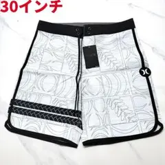 Hurley 水着 ハーレー サーフパンツ Sサイズ 30インチ レア白色
