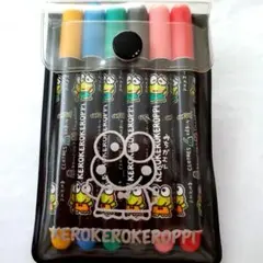 けろけろけろっぴ カラフルマーカー 6本セット　平成時代の当時物