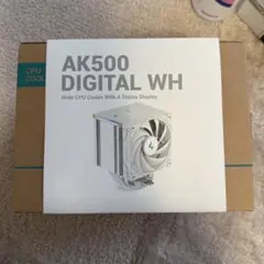Deepcool AK500 DIGITAL WH CPUクーラー 白